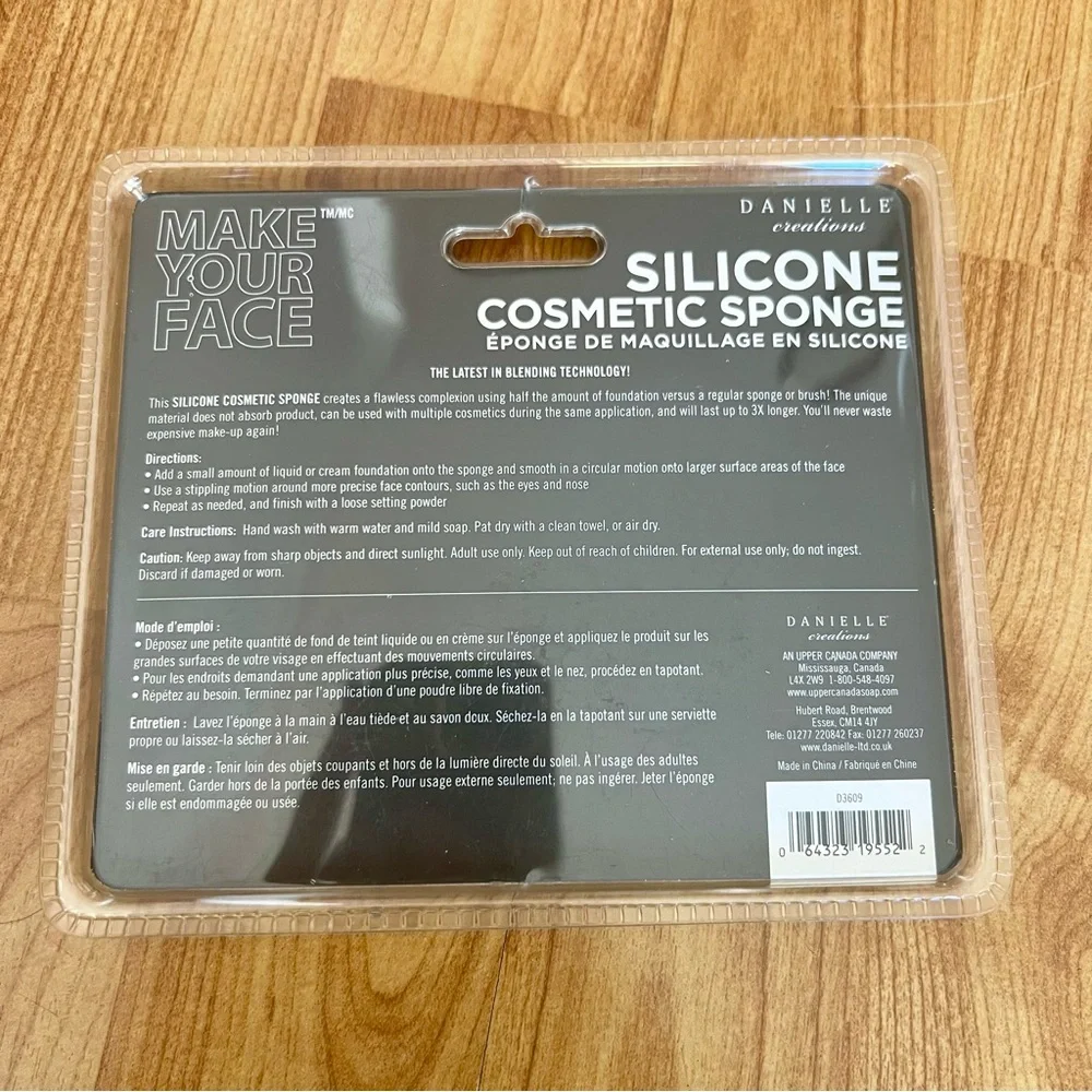 Danielle silicon cosmetic sponge set